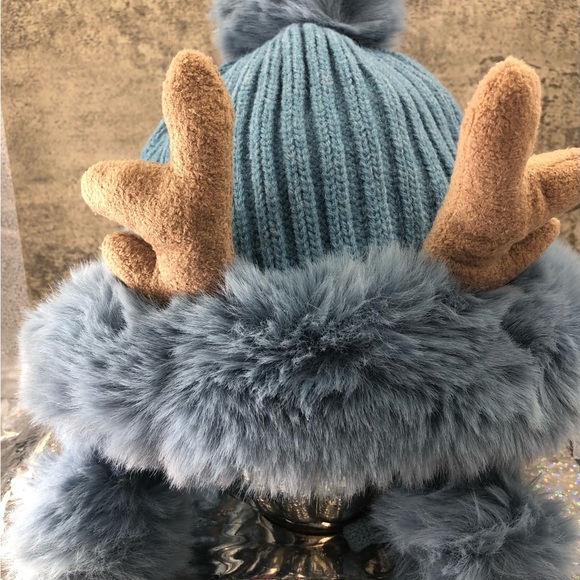 COPY - Unique Antler Plush Reindeer Hats New✨ - Picture 9 of 16